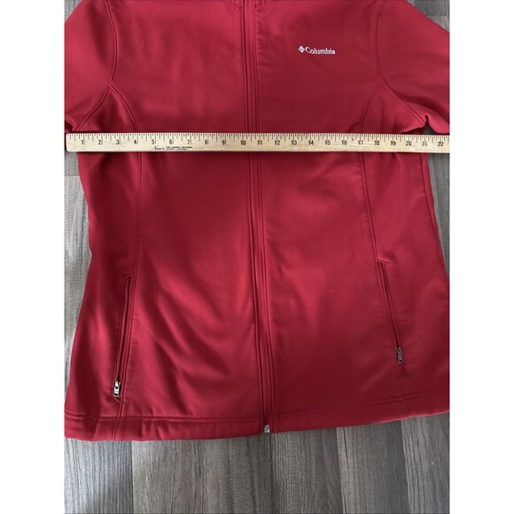 Columbia Zip Up Jacket Men’s XL Red - Picture 3 of 8